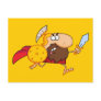 Spartan-Gladiator-Running-With-a-Sword-and-Shield Post Cards