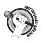 Spartan Youth Radio's Iconic Logo stickers