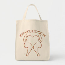 Spatchcock Chicken Canvas Bag