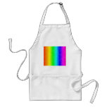 Spatter rainbow aprons