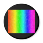 Spatter rainbow magnets
