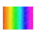 Spatter rainbow postcards