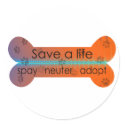 spay neauter adopt stickers