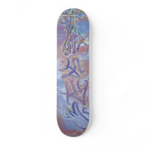 Spazecraft One "Drip Theories" 1b Custom Skate Board