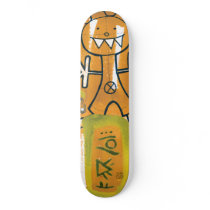 Spazecraft One "Voodoo" Apricot Skateboards