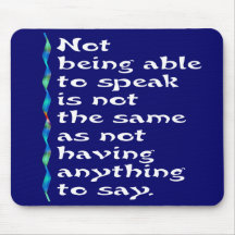 Speak Mousepad