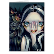 "Speak No Evil" Greeting Card