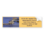 SPEAK OUT Against Sexual Harassment - Car Sticker bumper stickers