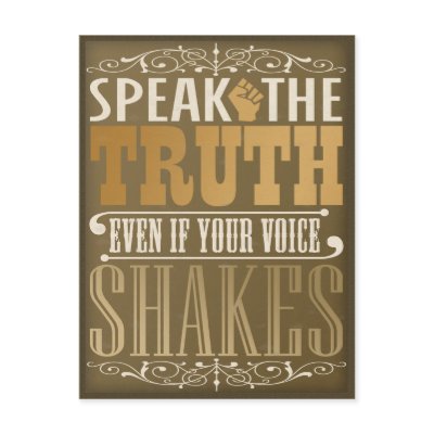 Speak the Truth Postcards