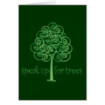 Speak Up for Trees - Tree Hugger cards