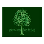 Speak Up for Trees - Tree Hugger Post Cards