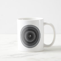 Speaker Audio ~ Sub woofer Music Coffee Mugs