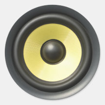 Speaker Cone Sticker