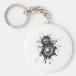 Speaker Graffiti - DJ Music Disc Jockey Audio Keychain