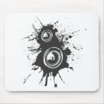 Speaker Graffiti - DJ Music Disc Jockey Audio mousepads