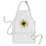 Speaker Splatter - DJ Music Disc Jockey Audio Aprons