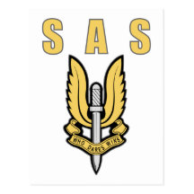 Special Air Service Postcards