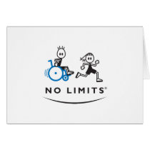 Special Boy with Running Girl Greeting Cards