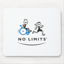 Special Boy with Running Girl Mousepads