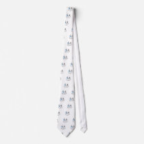 Special Boy with Running Girl Custom Tie