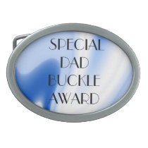 SPECIAL DAD BUCKLE AWARD belt buckles