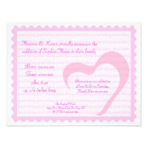 Special Delivery Personalized Invite