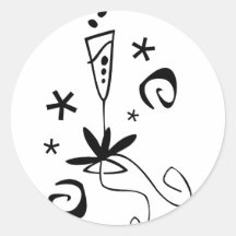 Special Designs Round Stickers