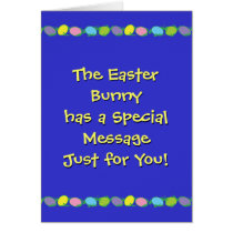 Special Easter Message cards