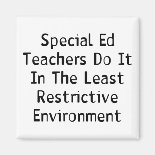 Special Ed Teachers Fridge Magnets