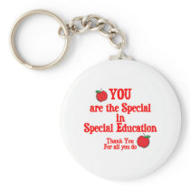 Special Education Appreciation Key Chain