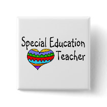 Special Education Teacher Button