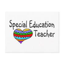 Special Education Teacher Postcards