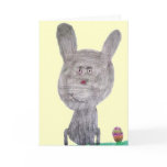 Special Egg Easter Bunny Card
