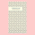 Special Floral Vintage Pattern 3 business cards