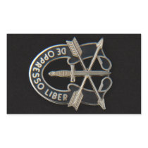 Special Forces DUI Rectangle Sticker