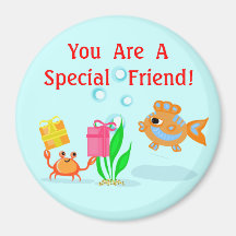Special Friend Beach Buddies Magnet