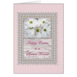 Special Friend Easter Flowering Dogwood Blossoms Card