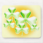 Special gift: Glossy shamrock - mousepad