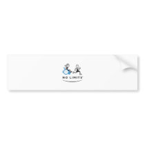 Special Girl with Runner Bumper Sticker