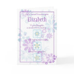 Special Granddaughter Customisable Card