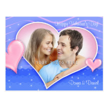 Special Hearts with Your Photo - Postcard