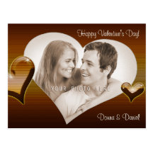 Special Hearts with Your Photo - Postcard
