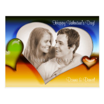 Special Hearts with Your Photo - Postcard
