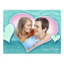 Special Hearts with Your Photo - Postcard