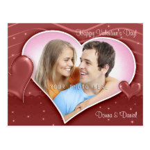 Special Hearts with Your Photo - Postcard