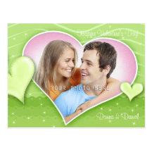 Special Hearts with Your Photo - Postcard