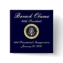 Special Inauguration Pinback Button