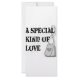 Special kind of love rack cards
