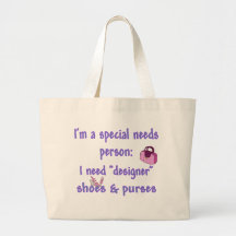 Special Needs - Designer Shoes & Purses Tote Bags