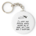 Special pencil holder keychains